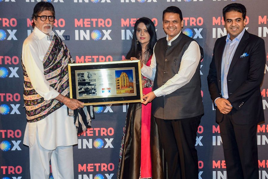 Amitabh Bachchan At The Opening Of Metro Inox Movies In Mumbai