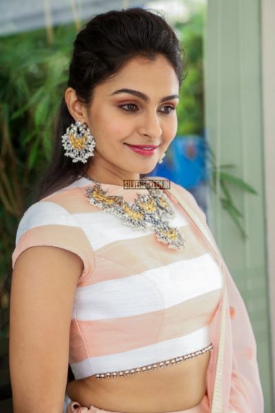 Andrea Jeremiah at the Detective Press Meet