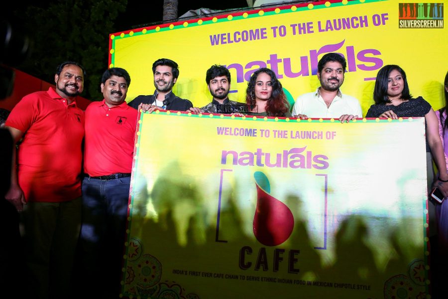 Ganesh Venkatraman, Gayathri Ramuram, Harish, Suja Varunee and Shakthi Vasudevan Attend Cafe Launch