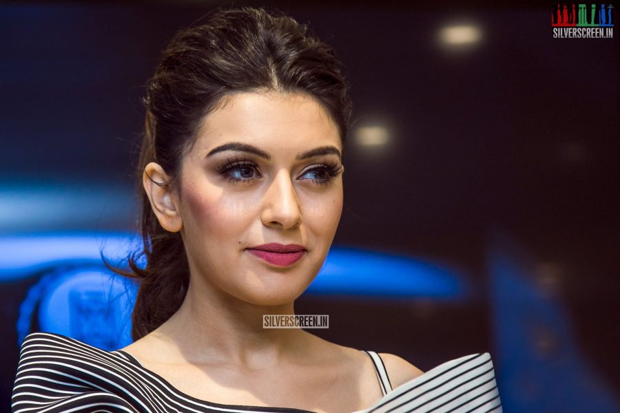 Hansika Motwani at the Launch of Longines Symphonette Steel and Gold Collection