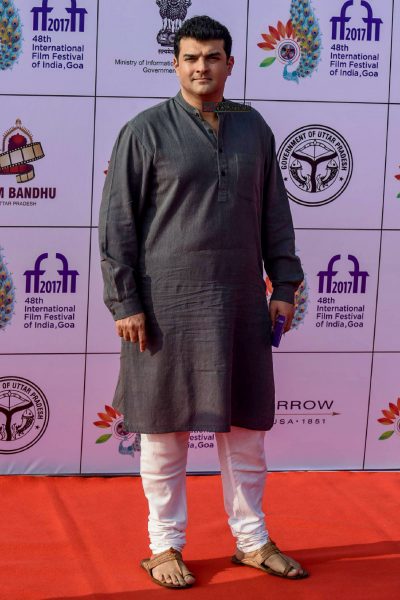 Siddharth Roy Kapur on the first day of International Film Festival of India (IFFI) in Goa.