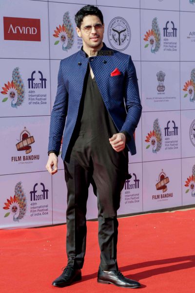 Sidharth Malhotra at the closing ceremony of International Film Festival of India in Goa