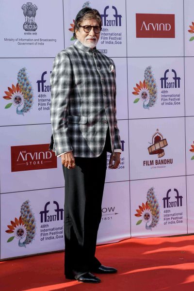 Amitabh Bachchan at the closing ceremony of International Film Festival of India in Goa