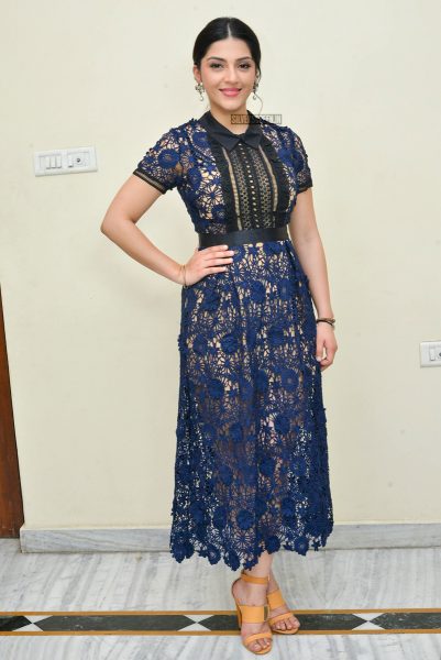 Mehrene Pirzada During The Promotions of Jawaan