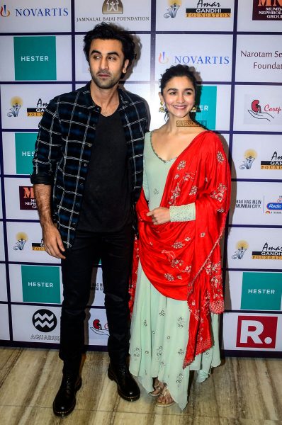 Ranbir Kapoor and Alia Bhatt at a Medical Conference