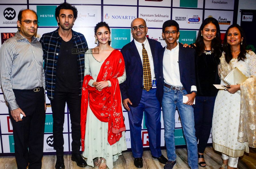 Ranbir Kapoor and Alia Bhatt at a Medical Conference