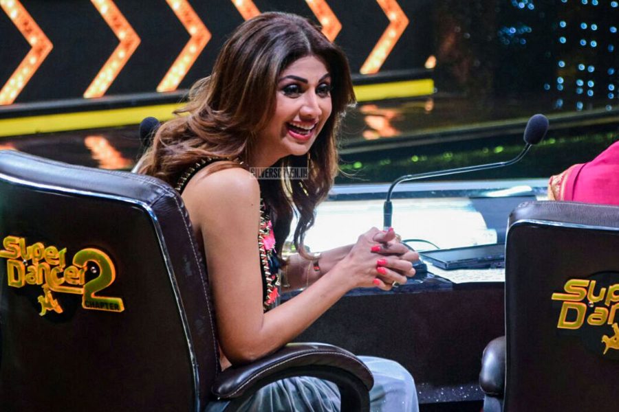 Shilpa Shetty on the Sets of Super Dancer 2