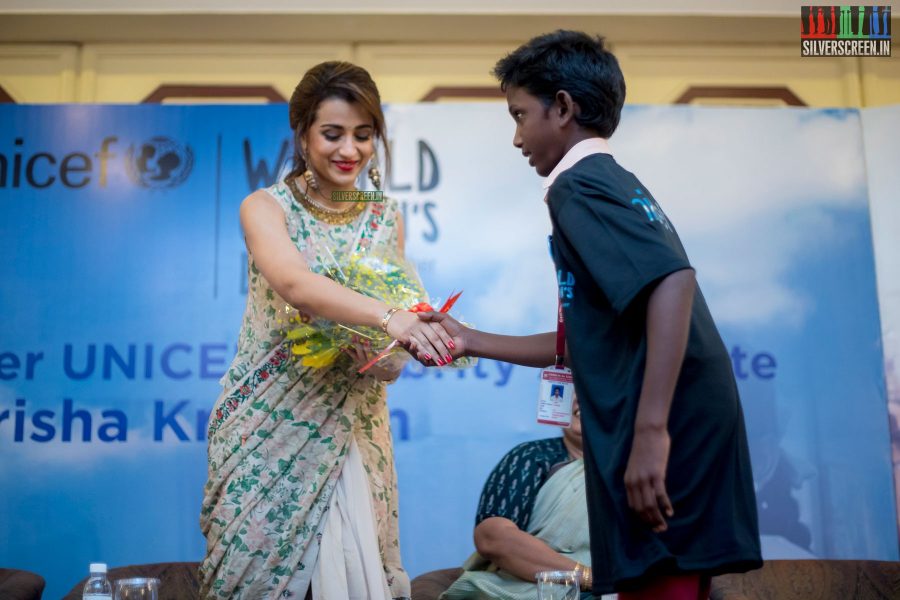 Trisha Krishnan At Unicef Event In Chennai