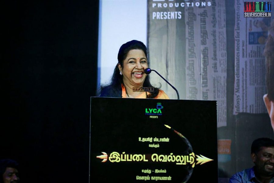 Radhika Sarathkumar at Ippadai Vellum Press Meet