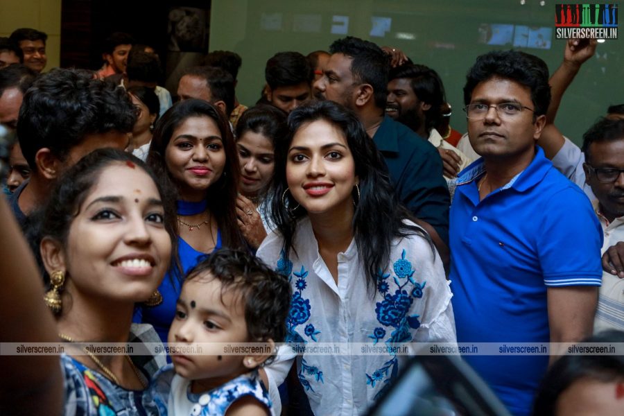 Amala Paul At Sathyam Cinemas In Chennai