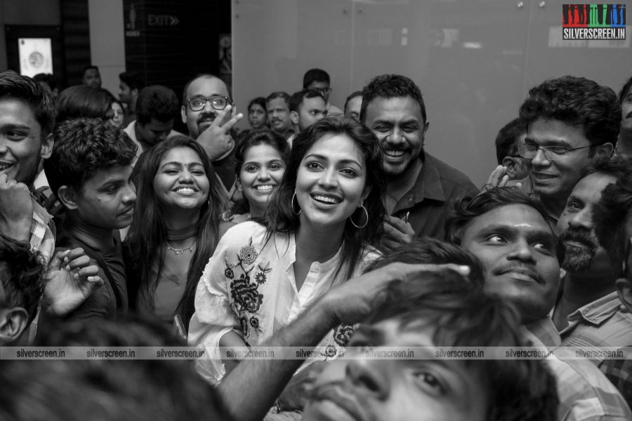 Amala Paul At Sathyam Cinemas In Chennai