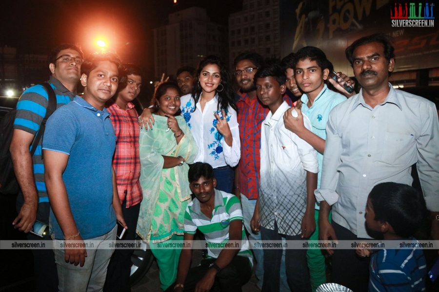 Amala Paul At Sathyam Cinemas In Chennai