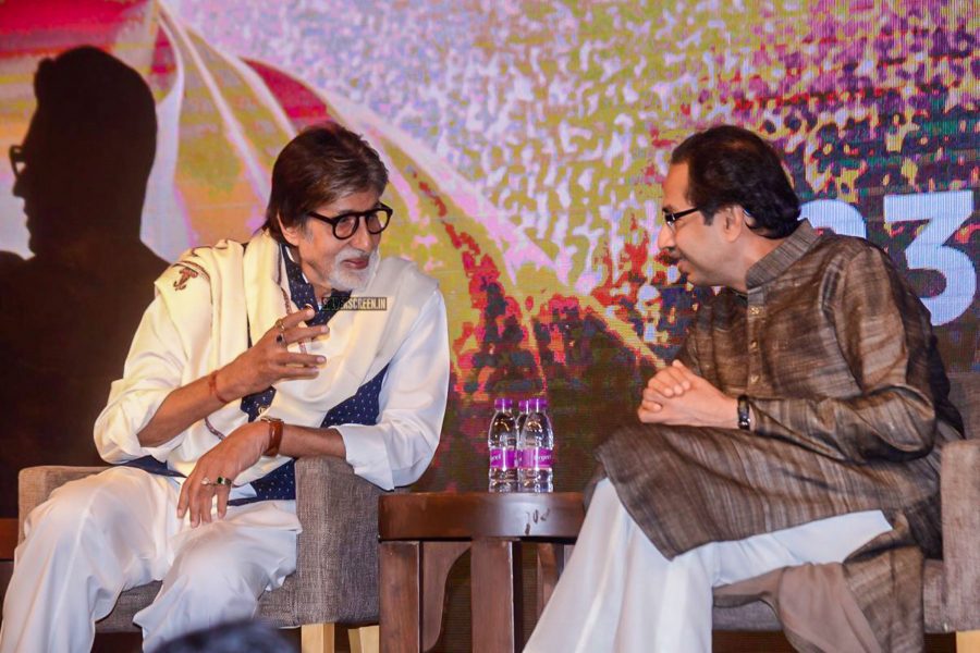 Amitabh Bachchan At The Launch Of Biopic On Bal Thackeray