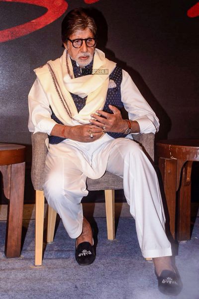 Amitabh Bachchan At The Launch Of Biopic On Bal Thackeray