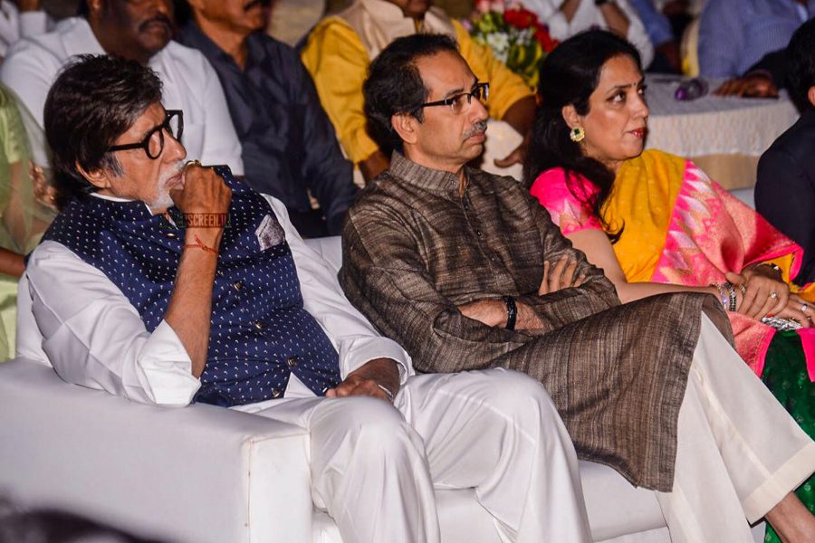 Amitabh Bachchan At The Launch Of Biopic On Bal Thackeray