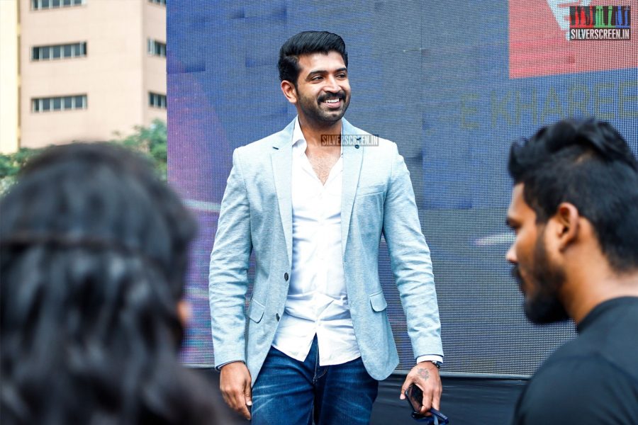 Arun Vijay At The Inauguration Of Sony Center