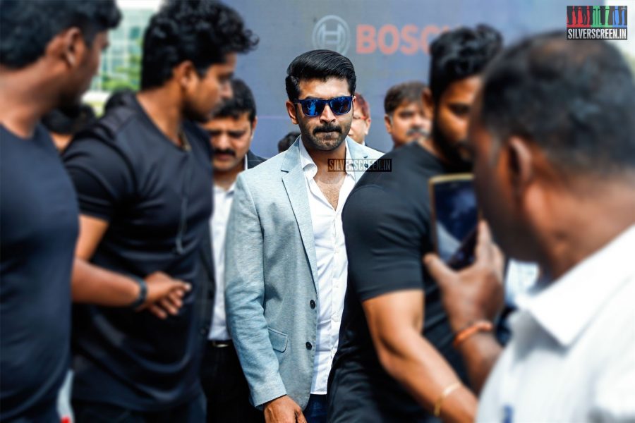 Arun Vijay At The Inauguration Of Sony Center