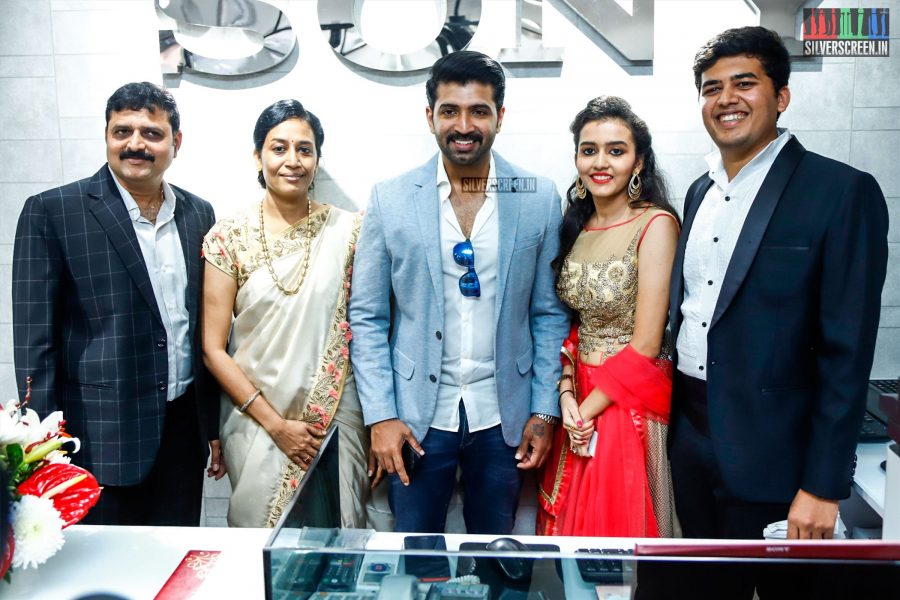 Arun Vijay At The Inauguration Of Sony Center