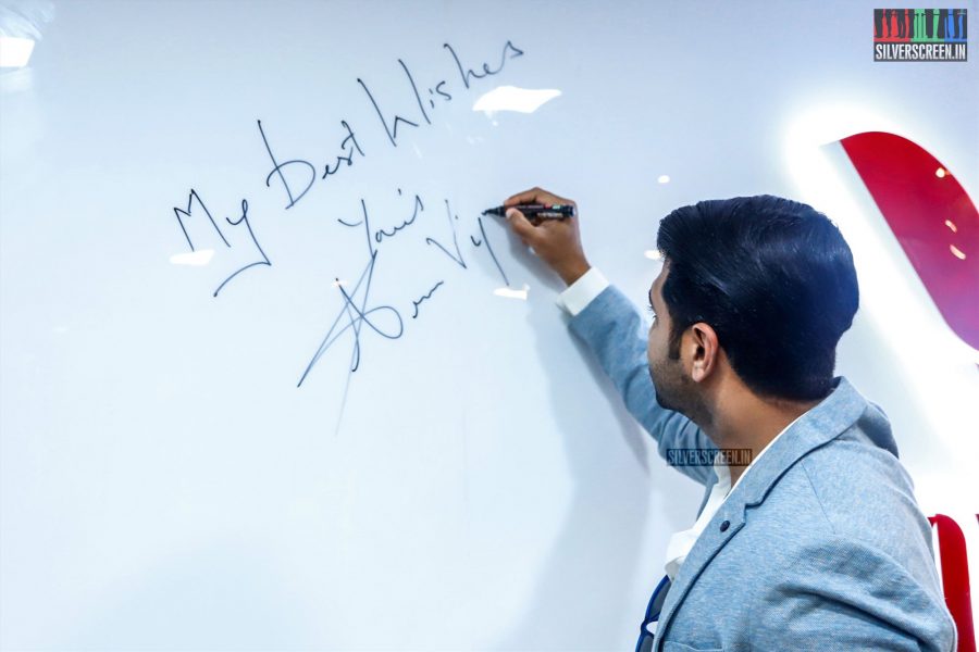 Arun Vijay At The Inauguration Of Sony Center