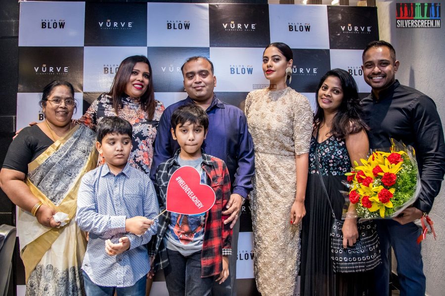 Bindu Madhavi At The Inauguration Of Salon Blow