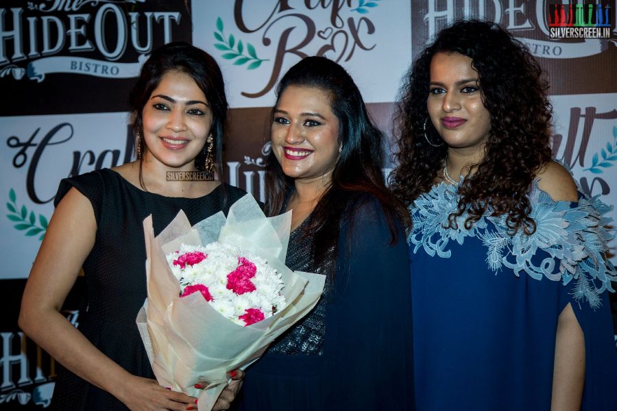 VJ Ramya At The Launch of Craft Box & The Hide Out Bristo Cafe