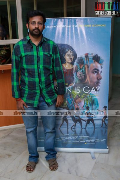 En Magan Magizhvan (My Son is Gay) Team At The 15th Chennai International Film Festival