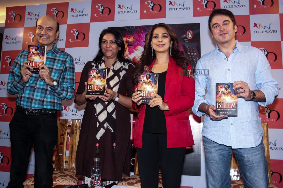 Juhi Chawla At A Book Launch In Mumbai