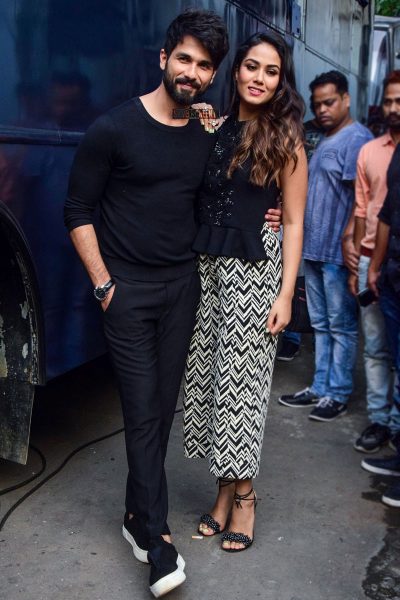 Mira Rajput, Shahid Kapoor On The Sets Of Vogue BFFs