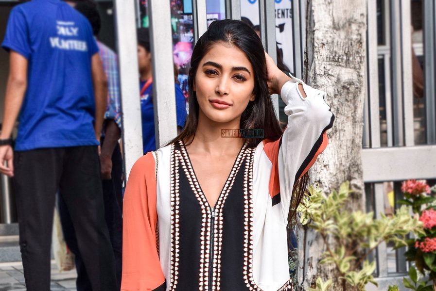 Pooja Hegde At Mithibai College Fest In Mumbai