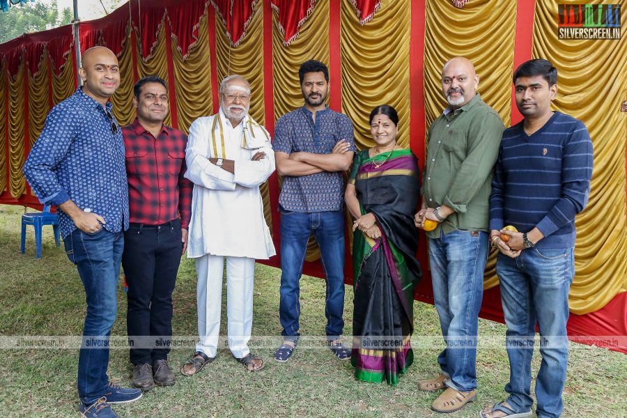 Prabhu Deva, Nasser And Others At The Passion Studios Production No 6 Movie Launch