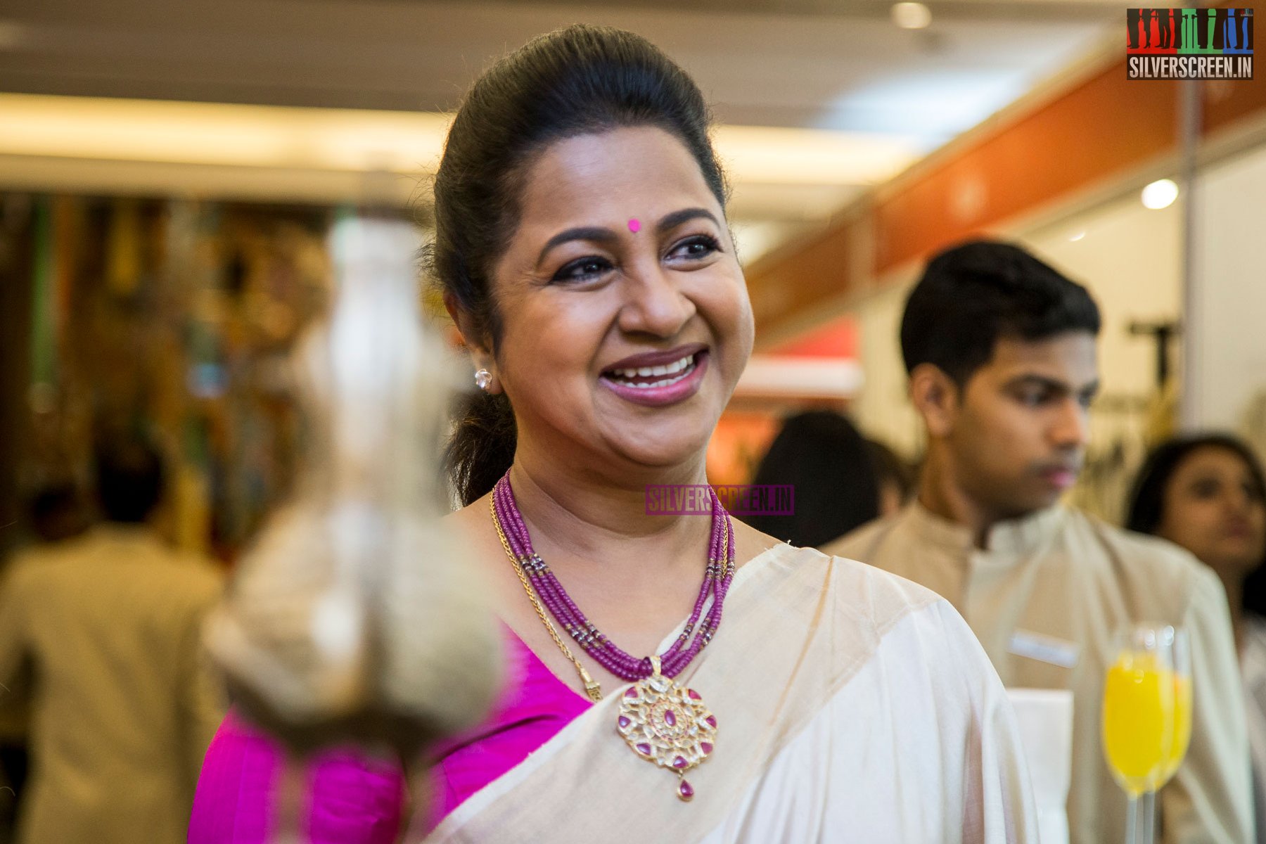 Radhika Sarathkumar At The Inauguration Of The Vimonisha Mega Style Souk 2017