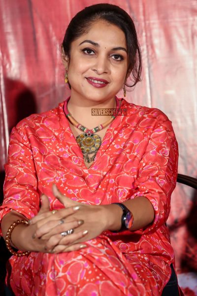 Ramya Krishnan At The Mathangi Press Meet