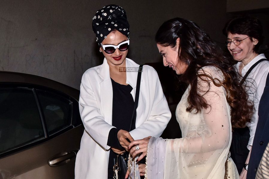 Rekha At The Screening Of Short Film Bulbul Starring Divya Kumar Khosla