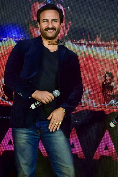 Saif Ali Khan At The Swagpur Ka Chaudhary Song Launch From Kaalakaandi