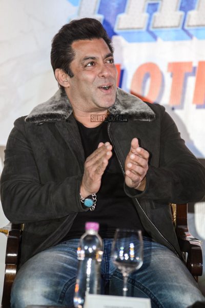 Salman Khan At The Dabangg Tour Press Meet In Delhi