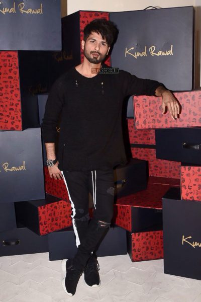 Shahid Kapoor At A Designer Store Launch