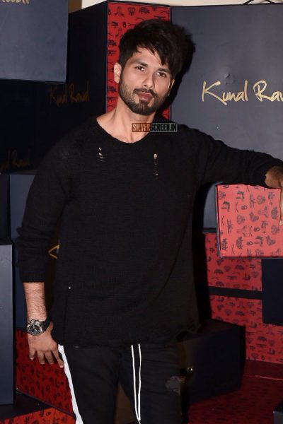 Shahid Kapoor At A Designer Store Launch