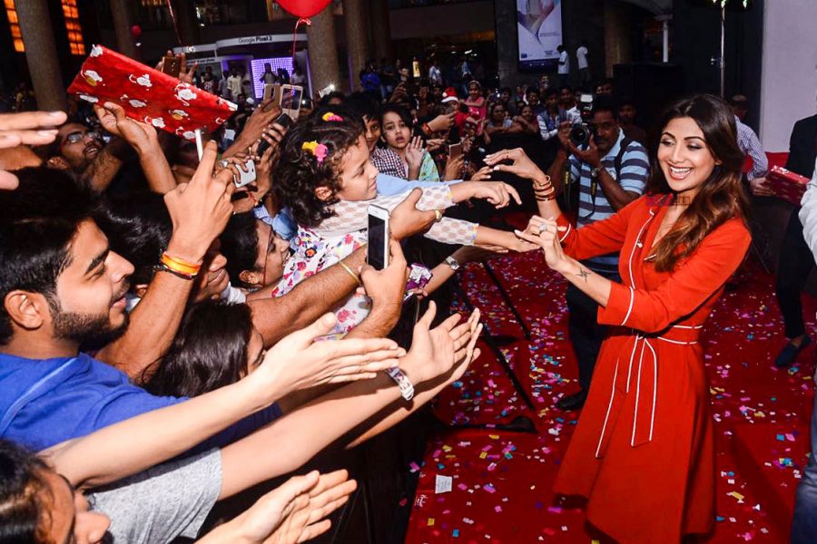 Shilpa Shetty At Hamleys Christmas Celebrations