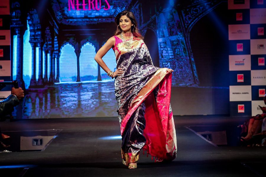 Shilpa Shetty Walks The Ramp For Neeru's