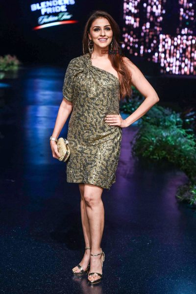 Model At The Blenders Pride Fashion Tour 2017