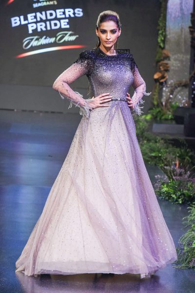 Sonam Kapoor  At The Blenders Pride Fashion Tour 2017
