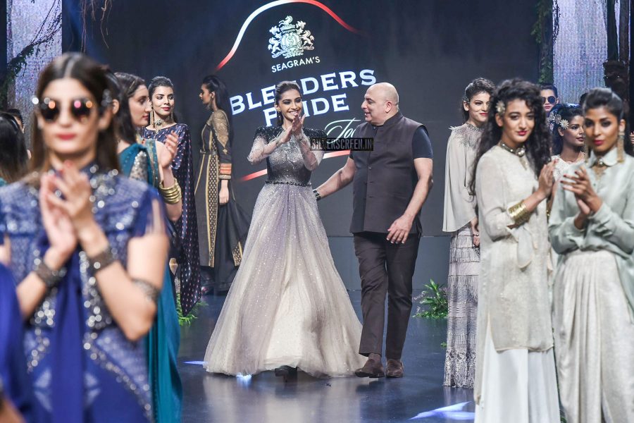 Sonam Kapoor  At The Blenders Pride Fashion Tour 2017