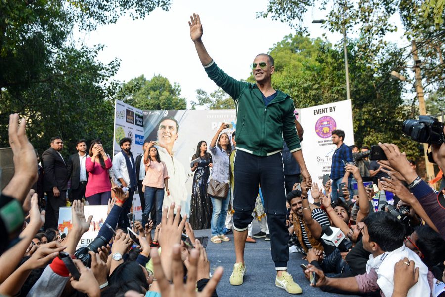 Akshay Kumar Interacts With Students Of Delhi University