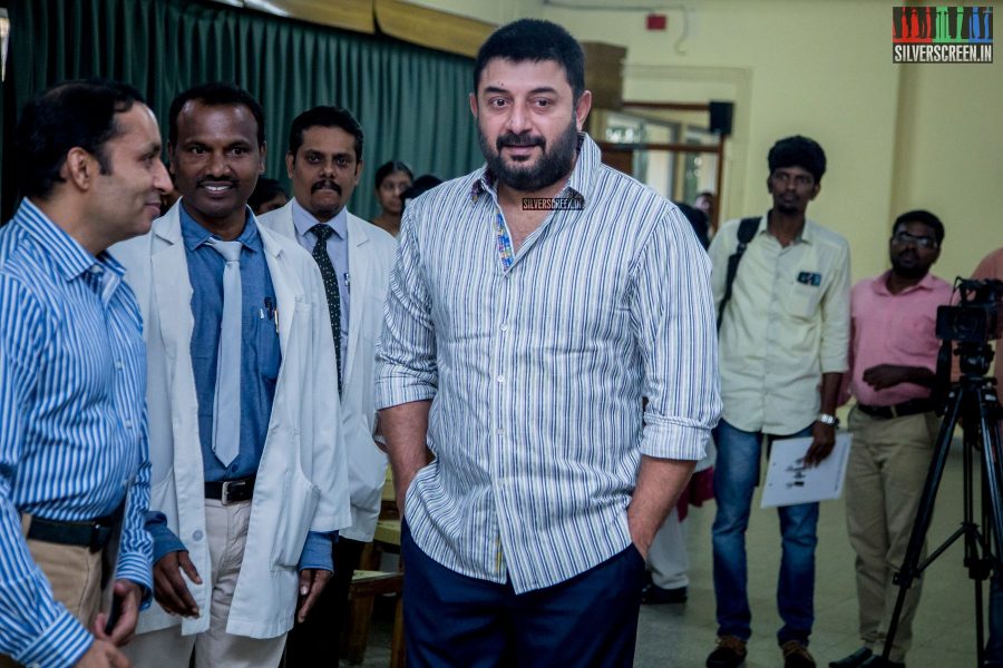 Aravind Swami At The Press Meet Of 'Dawn to Dusk 2018'