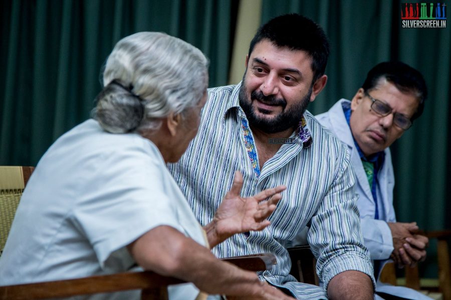 Aravind Swami At The Press Meet Of 'Dawn to Dusk 2018'