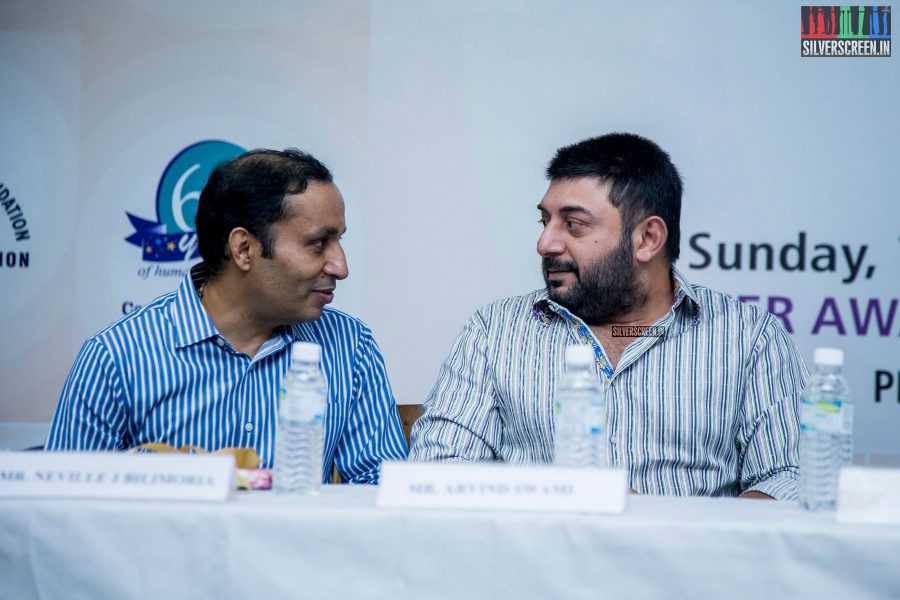 Aravind Swami At The Press Meet Of 'Dawn to Dusk 2018'