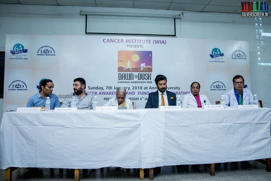 Aravind Swami At The Press Meet Of 'Dawn to Dusk 2018'