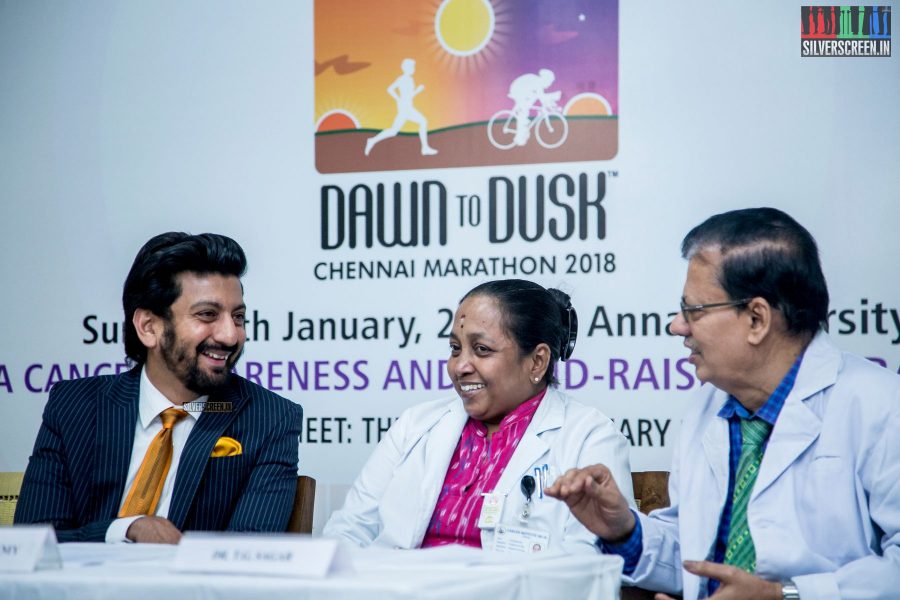 Aravind Swami At The Press Meet Of 'Dawn to Dusk 2018'