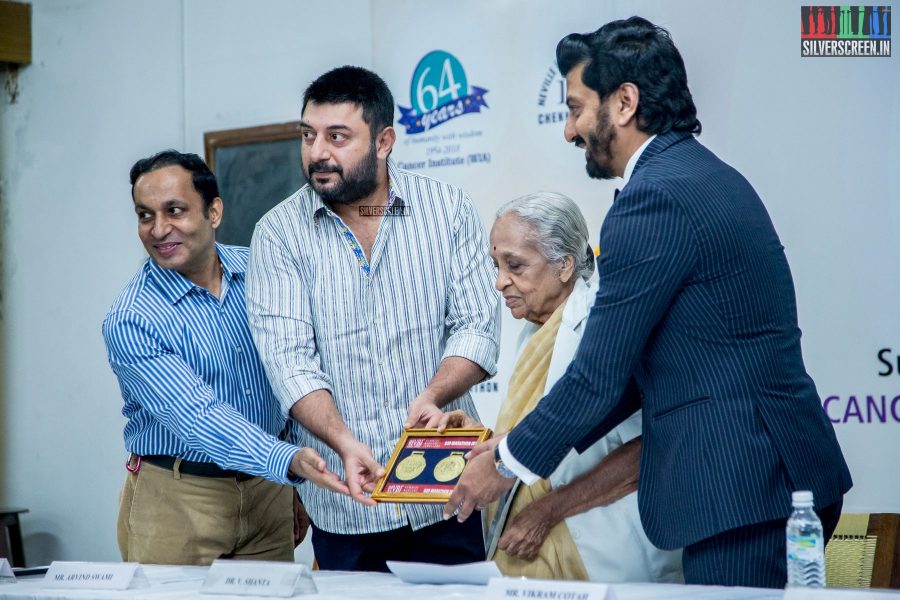 Aravind Swami At The Press Meet Of 'Dawn to Dusk 2018'