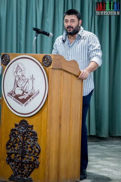 Aravind Swami At The Press Meet Of 'Dawn to Dusk 2018'